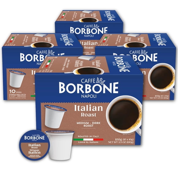 Italian Roast 40 Cápsulas De Café Tueste Medio Oscuro