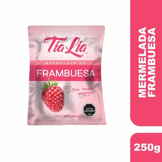 Mermelada Frambuesa 250 gr Tia Lia
