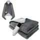 thumbnail image 2 of Manta eléctrica con mantón portátil con calefacción Mrsenloi Grey, 2 of 7