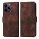 thumbnail image 1 of Carcasa FOXDOCK iPhone 14 Pro Max de cuero PU, diseño acolchado clásico, protección contra caídas y rayones, 1 of 5