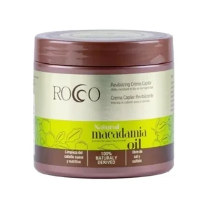 Crema Capilar Cabello Natural Macadamia Oil Rocco