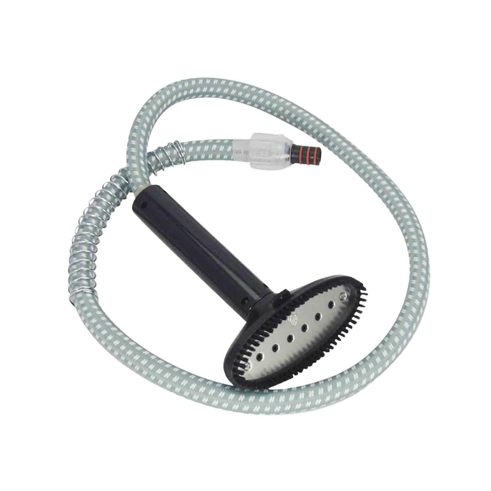 Bothyi - Manguera Guía Para Vaporizador De Ropa Con Cepillo, Tubo De Vapor Suave Antiflexión, Broches A Presión De 160cm
