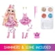 thumbnail image 2 of Muñeca Rainbow High Bella Pink 28 cm Rainbow Shimmers Slime, 2 of 3