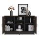 thumbnail image 3 of Gabinete 2 Puertas Home Office Negro - Coñac, 3 of 14