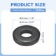 thumbnail image 2 of Uxcell 12 piezas 1/2" Arandela plana negra para tornillo M12, arandelas de metal de acero 12mm ID 30mm OD 6mm l para industrial, tornillos pernos, 2 of 6