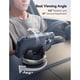 thumbnail image 5 of Soporte de teléfono ajustable para coche - Soporte para salpicadero, agarre de silicona antideslizante, giratorio 360°, inclinación vertical 30°, ajuste universal para smartphones, negro-Plata, 5 of 6
