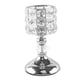 thumbnail image 2 of Portavelas De Cristal Moderno Candelabros Luz De Té Plata 10x21cm, 2 of 5