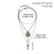 thumbnail image 4 of Gorgeous Vintage Heart Crystal Pendant Necklace Set - 4 Pieces!, 4 of 4