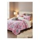 thumbnail image 1 of Cubrecama Quilt Sherpa 1.5 Plazas - Rosado Mariposa M937_., 1 of 4