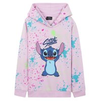 Sudadera Con Capucha Disney Stitch Para Niñas Y Adolescentes Rosa Suave
