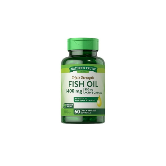 Omega 3 Fish Oil 1400 Mg - 60 Caps -