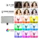 thumbnail image 2 of Luz de vídeo LED ENEGON RGB 2500-9000 K con batería de 4000 mAh, 2 of 7