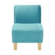 thumbnail image 2 of Poltrona Soft 1C Felpa 05 Turquesa, 2 of 4