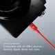 thumbnail image 3 of Cable Beats USB-C a USB-C Trenzado Carga Rápida 1,5 m Rojo Intenso, 3 of 7
