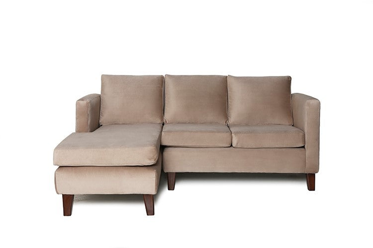 Barra Design - Seccional Mila Izquierdo Felpa Beige