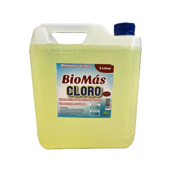 Cloro 5% Concentrado 5L