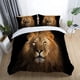 thumbnail image 2 of Dragon Horse Cat Skull Animal Print Quilt Duvet Cover Set Bedclothes 3-Piece Bedding Set, 2 of 5
