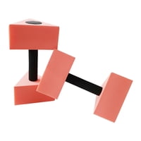 Ioensy - Triangle Water Aerobic Dumbbells Eva Durable Mancuernas Flotantes Para La Piscina Red