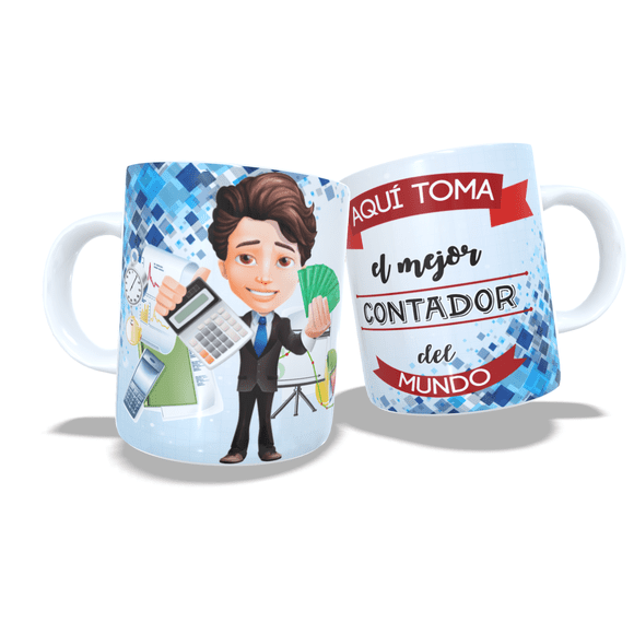 Tazon Taza Profesiones Contador