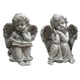 thumbnail image 2 of Escultura Conmemorativa De Estatua De ángel De Resina Para Jardín, Oficina, Regalos De Colección, 2 of 3