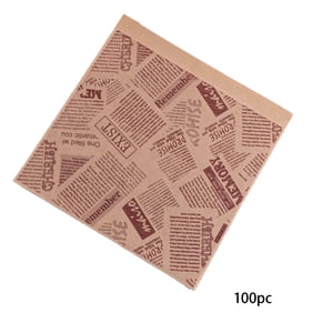 Bothyi - 100 Piezas Bolsa De Sándwich Bolsas De Panadería A Prueba De Aceite Para Pasteles Papas Fritas Pan Aperitivos C