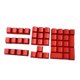 thumbnail image 2 of Kit De Cubierta De Tapas De Teclas PBT DIY Para Teclado Mecánico Cherry 42 Teclas Rojas, 2 of 5