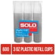 thumbnail image 2 of Vasos de plástico para baño SOLO Cup, 3 onzas, 600 unidades, paquete de 4, 2 of 7