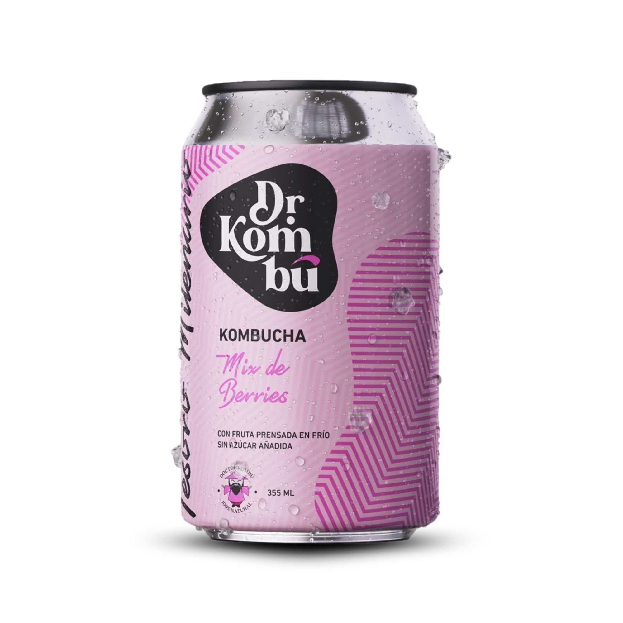 Bebida Kombucha Mix De Berries 355 ml Dr Kombú