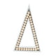 thumbnail image 3 of Decoración Triangular Estética Artesanía De Madera Para Estante Oficina Comedor 22x13x2cm, 3 of 3