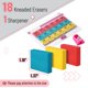 thumbnail image 2 of Borrador de Masilla Mr. Pen 18 unidades + Sacapuntas, 2 of 7