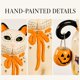 thumbnail image 3 of Portavelas Blue Sky Clayworks 15 cm Gato fantasma, 3 of 9