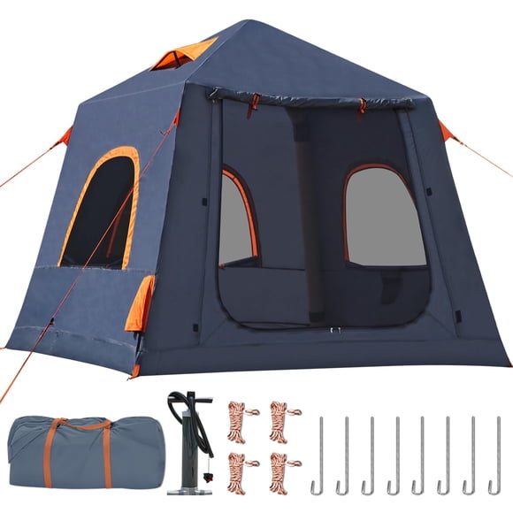 Carpa inflable catnaoa 221x221x196 cm impermeable para 3 personas