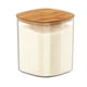 thumbnail image 2 of Set 2 Frasco Hermetico Cuadrado 180mL Vidrio 6cm Tapa Bambú, 2 of 3