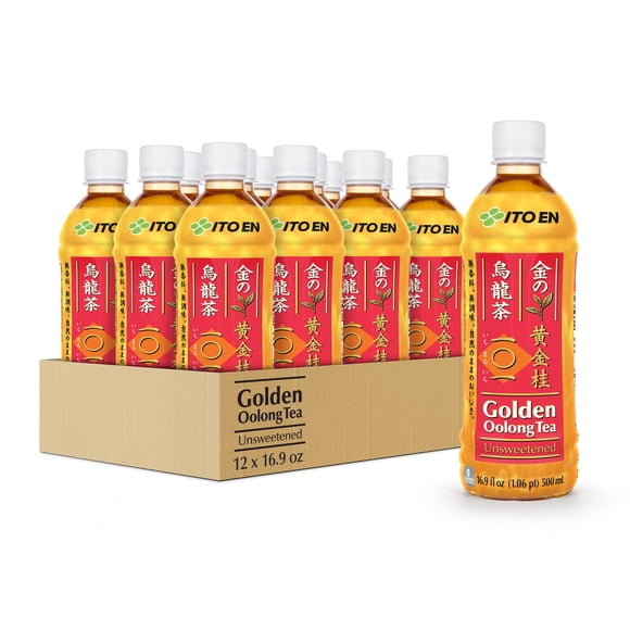 Tea ITO EN Golden Oolong Tea sin azúcar, 500 ml (paquete de 12)