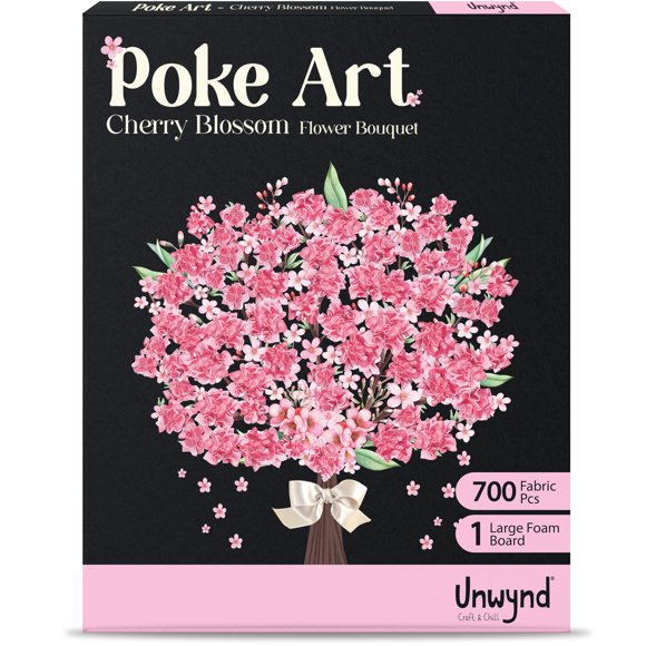 Kit de Arte Poke Unwynd – Ramo de Flores de Cerezo