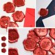 thumbnail image 3 of Pilloze 50 stickers de lacre con rosas rojas, 3 of 3