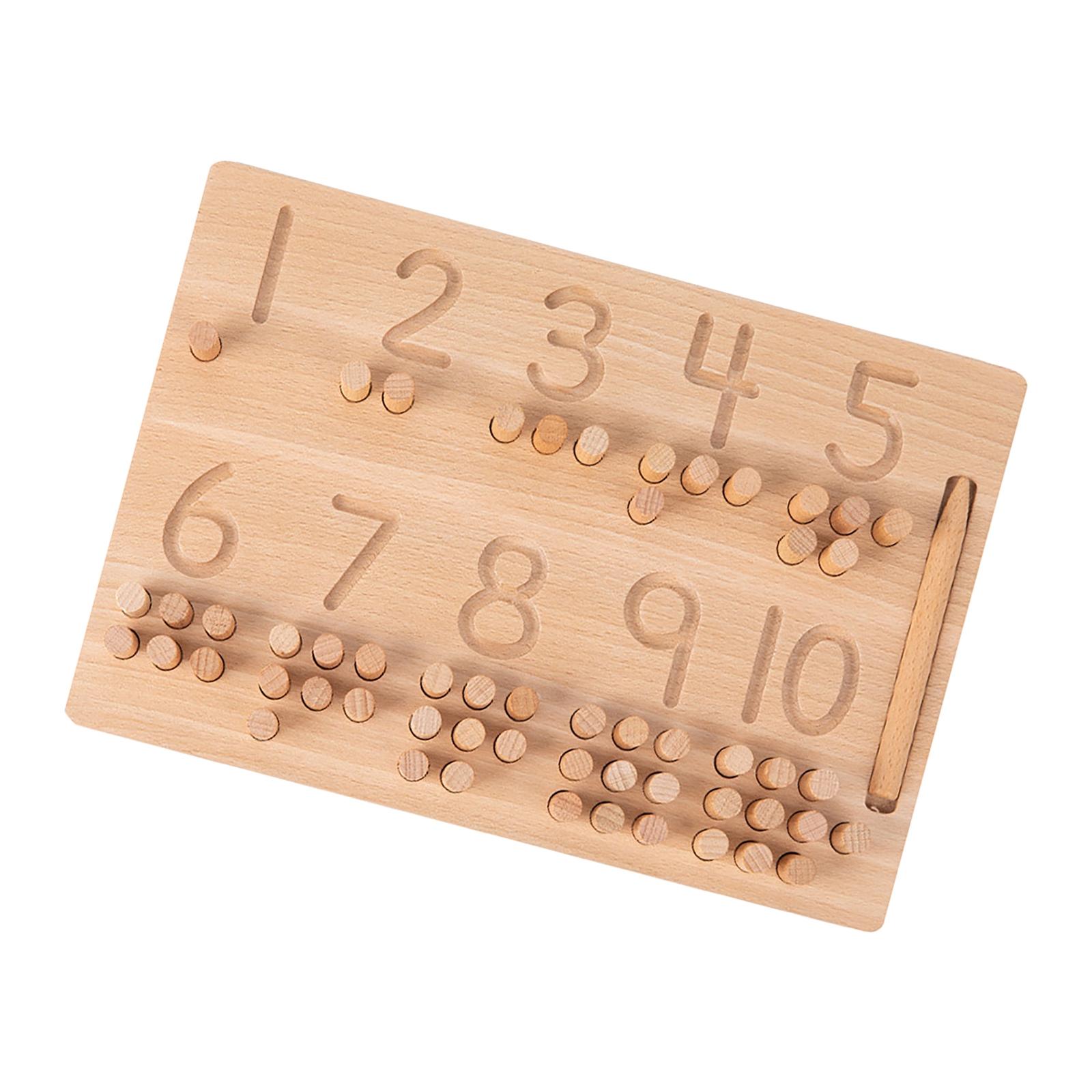 Magideal - Tablero De Rastreo De Números Educación Escritura Sida De Motricidad Fina Aprender A Escribir Para Niños En Edad De 3 A 5