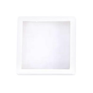Genérico - Exhibición De Joyería De Acrílico Organizador De Cuentas De Diamantes Sueltos Estuche 4X4Cm Blanco