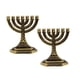thumbnail image 4 of 2 Piezas De Adorno De Escritorio De Menorah, Elegantes Manualidades Para Estante De Fiesta De Sala De Estar, 4 of 5