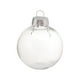 thumbnail image 1 of Adorno Bola Navidad Transparente 8 cm Argenta, 1 of 3
