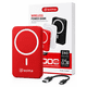 thumbnail image 1 of Power Bank Magnético Cargador Inalámbrico 20000 Mah Rojo, 1 of 7
