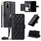 thumbnail image 5 of Funda tipo billetera FOXDOCK para Xiaomi POCO M5S 4G – Tapa abatible con correa para mujer, 5 of 5