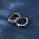 thumbnail image 1 of 14K Gold Plated Zircon Hoop Earrings: A Stylish Accessory for the Elegant Woman, 1 of 4