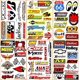 thumbnail image 1 of Pegatina/Calcomanía RICEFINE 17,5 x 26,5 cm Pack de 6 Motociclismo, 1 of 9