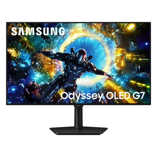 Samsung - 32" Odyssey Oled G7 G73sh 4k Dual Mode 330hz Monitor Gamer