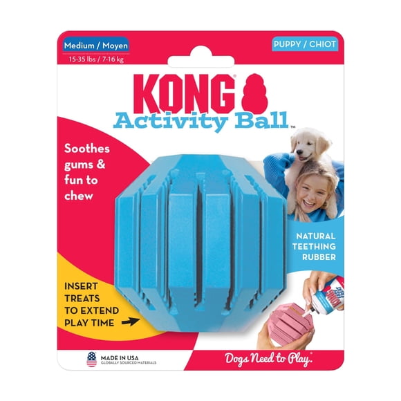 Pelota De Actividad Pet Toy De Goma Duradera Para La Dentición De Cachorros