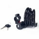 thumbnail image 2 of Cadena Espiral Onwheels Con Llave 1.2x150cm Negro, 2 of 7