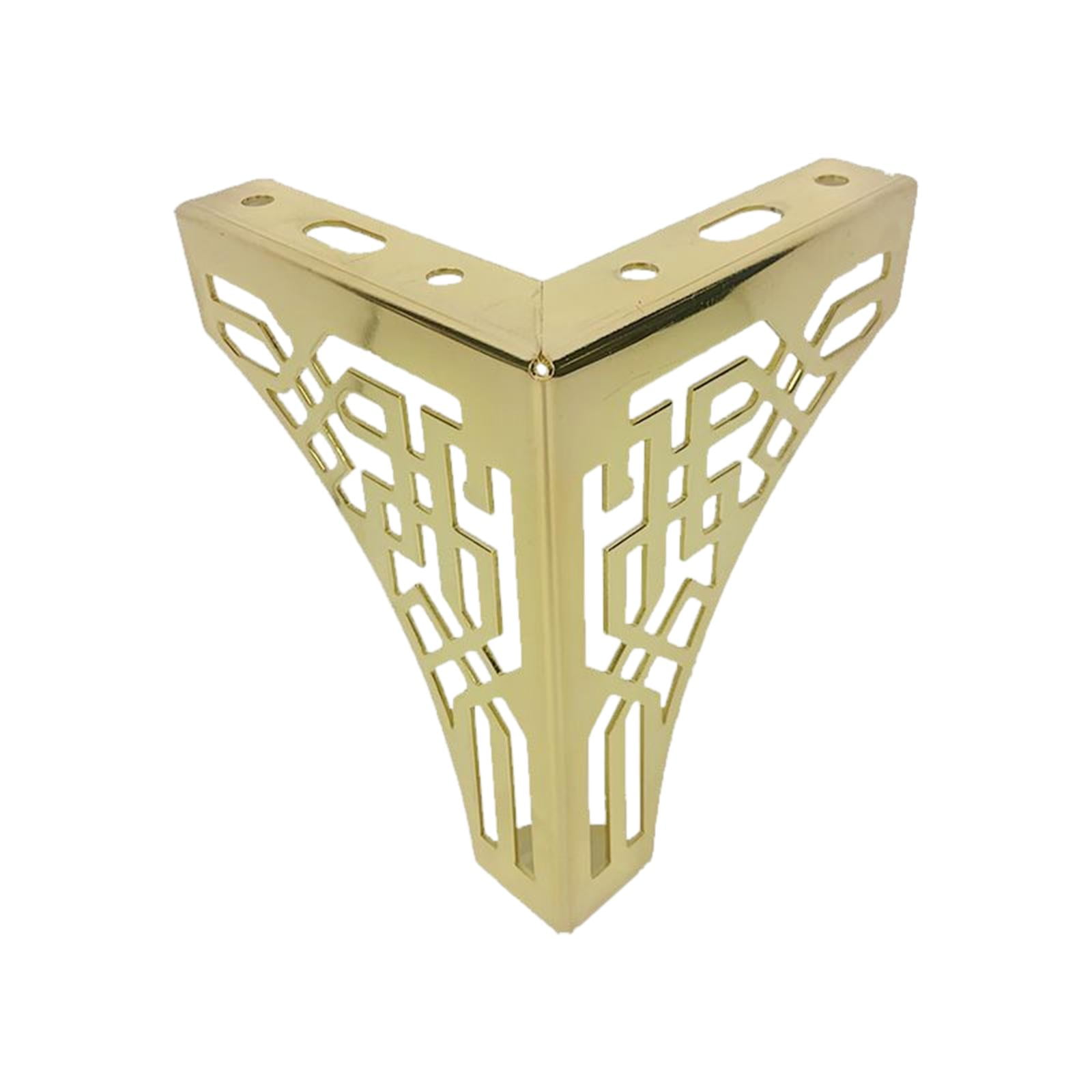 Magideal - Protectores De Patas De Muebles De Estilo Europeo Antideslizantes Con Tornillos De Montaje Almohadillas Para Pies De Sofá Antiarañazos Hueco Hacia Fue Estilo A