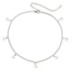 thumbnail image 5 of Aleación De Collar Joyas De Geometría Estrella De Cinco Puntas Para Navidad Día De Plata, 5 of 5