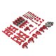 thumbnail image 3 of 29 Piezas De Repuesto De Actualización De Metal Para Wltoys 144001 144002 RC Buggy Crawler Rojo, 3 of 5
